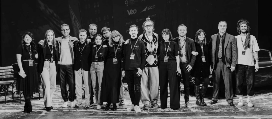 Creative MBA class on stage at The Alternative School graduation