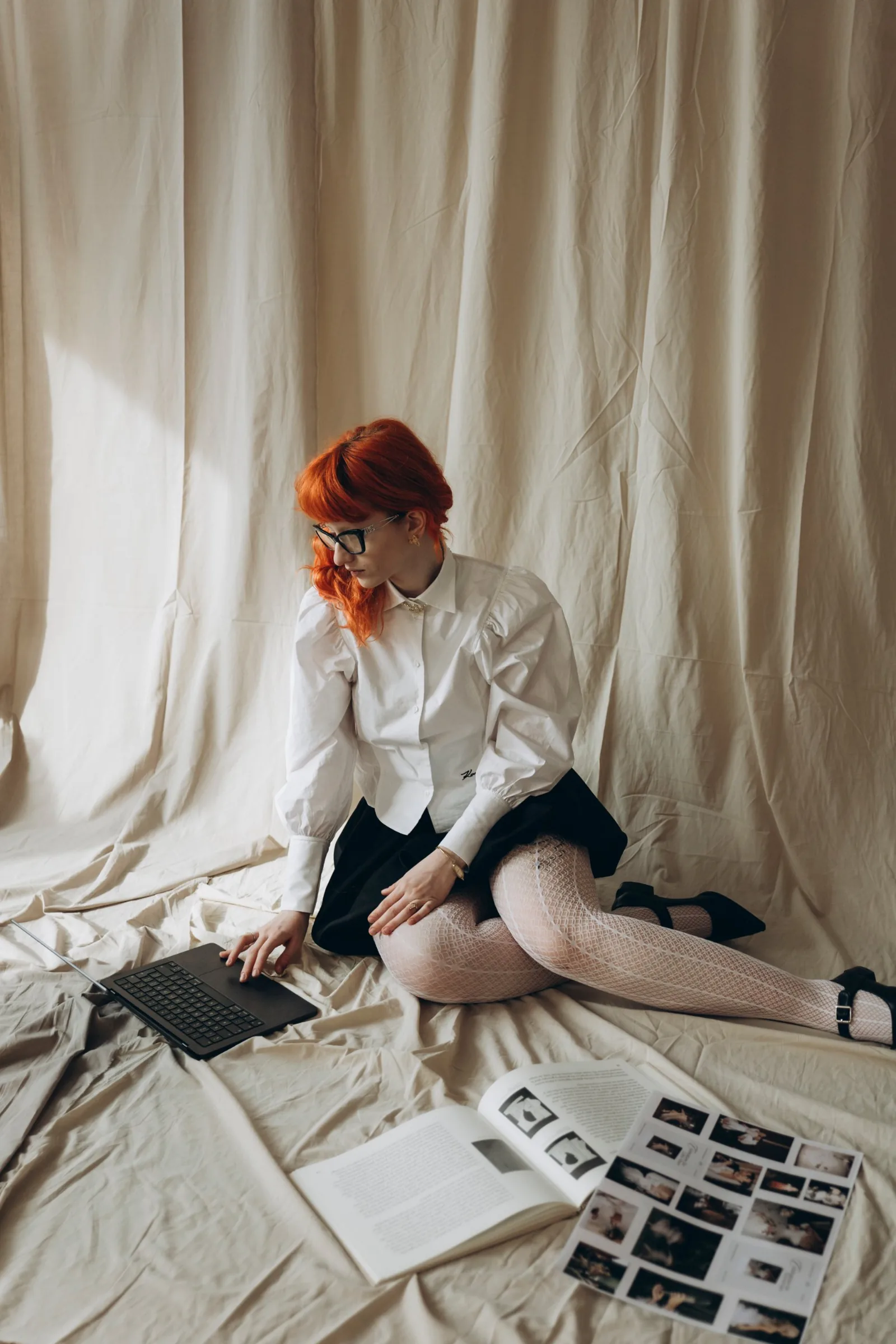 Julieta Calotă at work