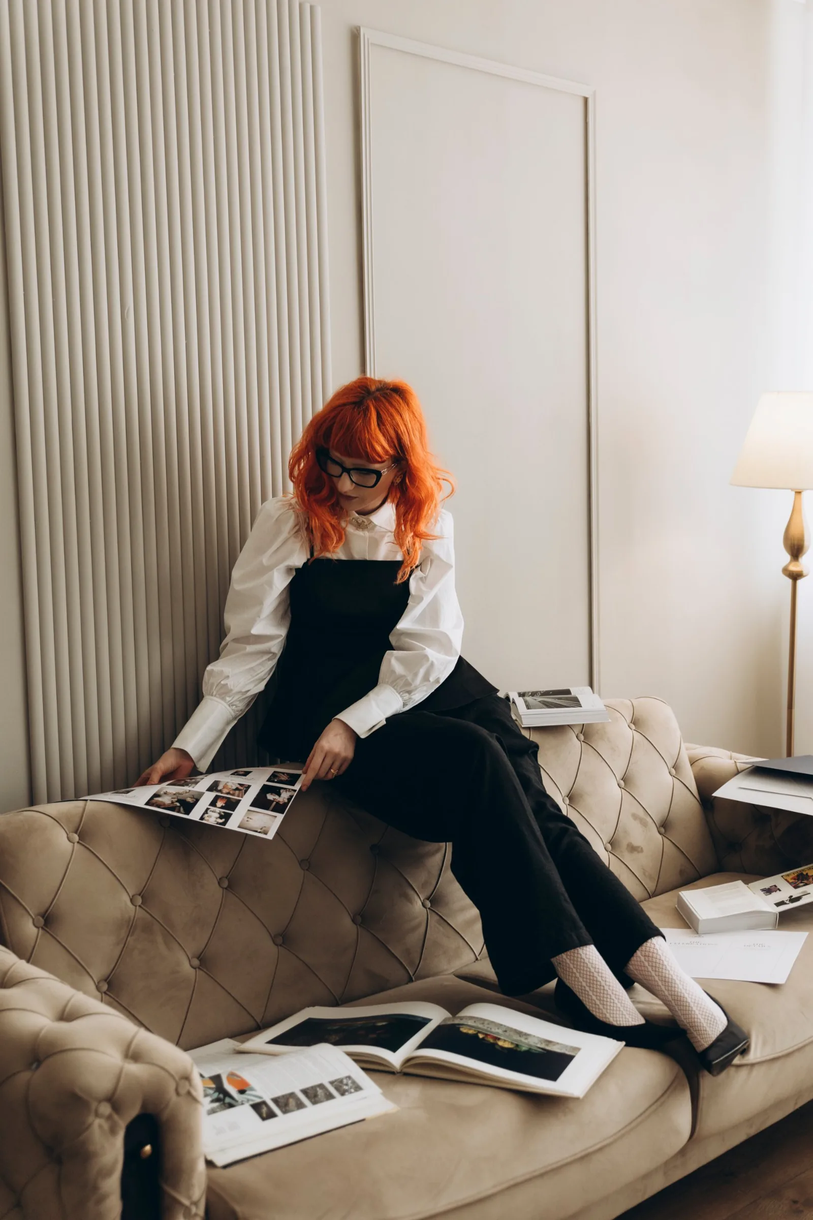 Julieta Calotă at work