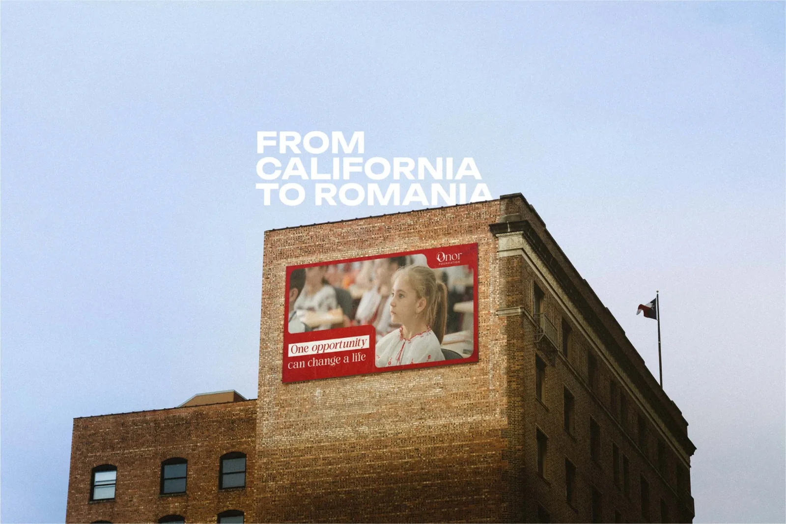 ONOR Foundation, art direction for an education nonprofit in california